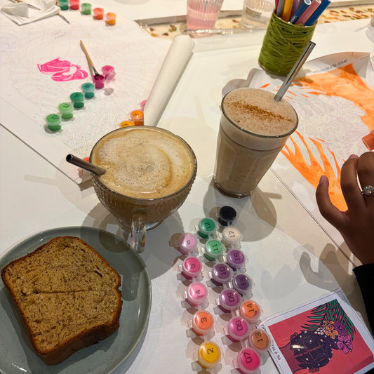 Atelier peinture par numéros caribéen à Paris – 28 Novembre Ti pòz