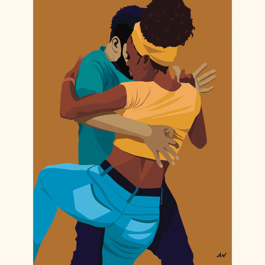 Chaloupé – Kit de peinture par numéros inspiré du zouk caribéen