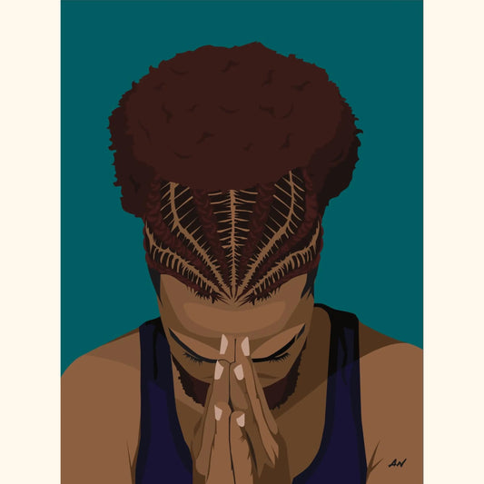 Gratitude – Kit de peinture par numéros inspiré de la spiritualité caribéenne