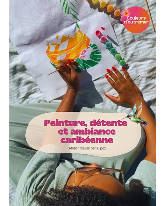 Atelier Ti pòz - Dimanche 19 juillet 11h-13h Couleurs d'Outremer Paris