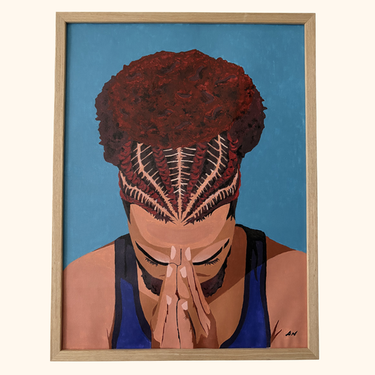Gratitude – Kit de peinture par numéros inspiré de la spiritualité caribéenne