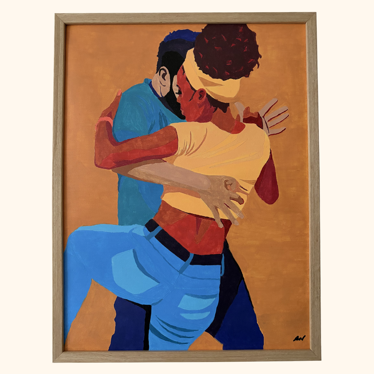 Chaloupé – Kit de peinture par numéros inspiré du zouk caribéen Ti pòz