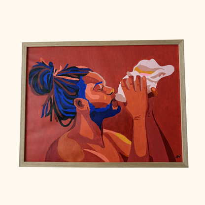 Konk – Kit de peinture par numéros inspiré de la musique caribéenne Ti pòz